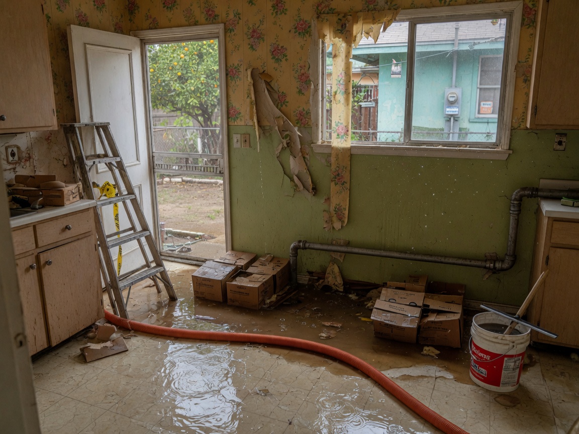 How to Handle Burst Pipe Water Damage in Older Fontana Neighborhoods