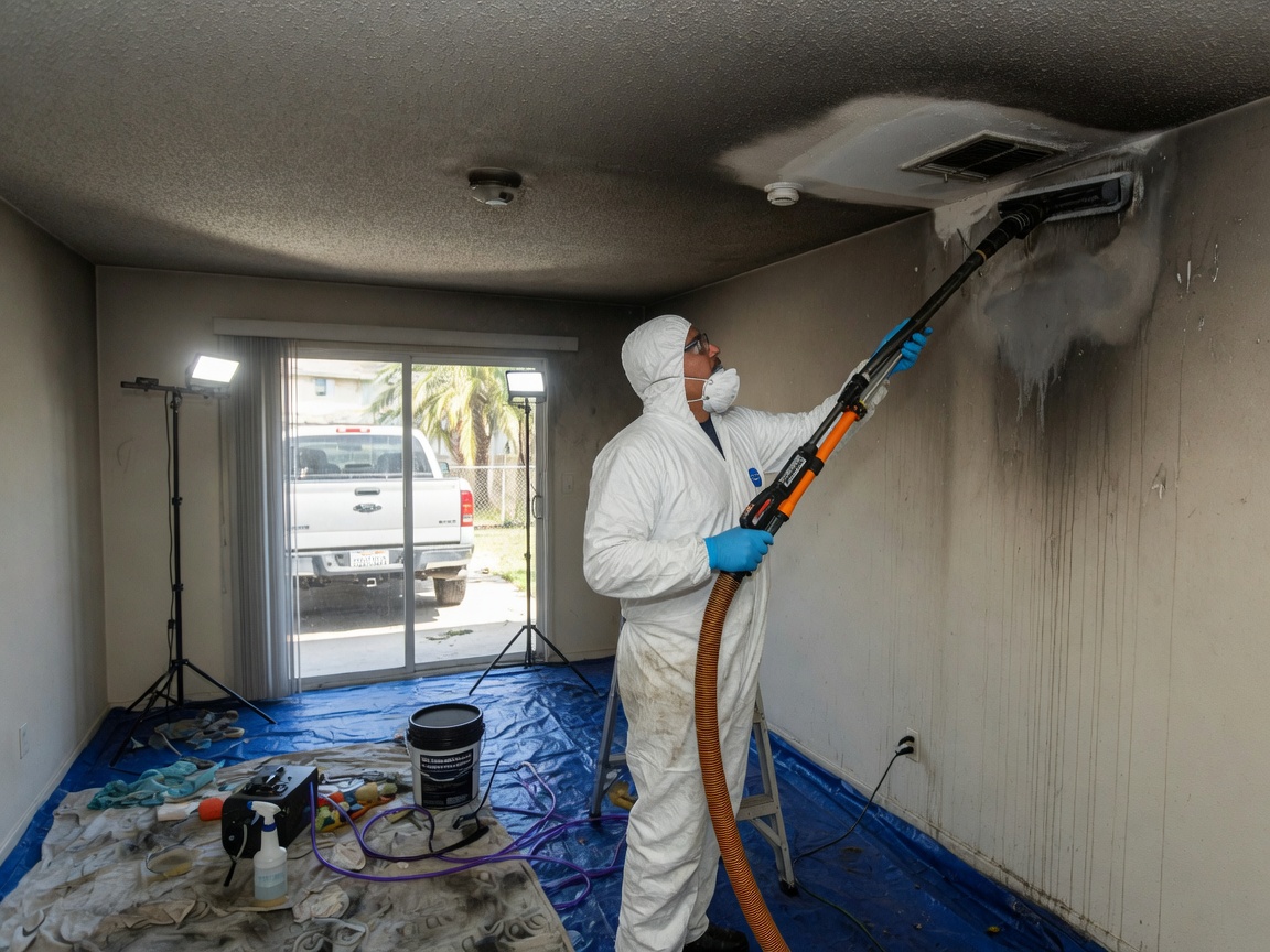 Smoke Damage Removal in Fontana, CA